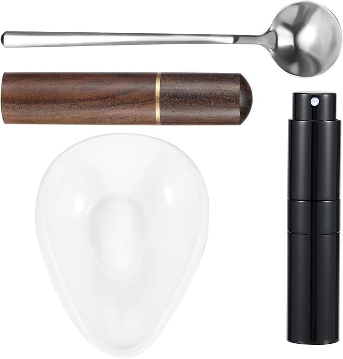 Practical Coffee Dispensers Spray Bottle Container Weighing Tray Metal Spoon - Image 5