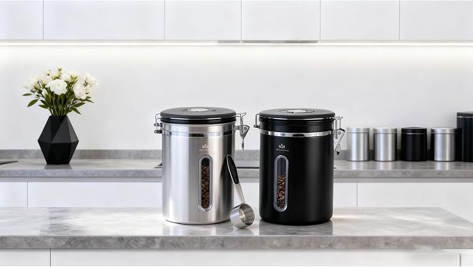 38OZ Airtight Coffee Canister - Image 6