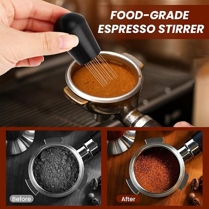23PCS Coffee Tamper Set, Espresso Accessories Kit - Image 6