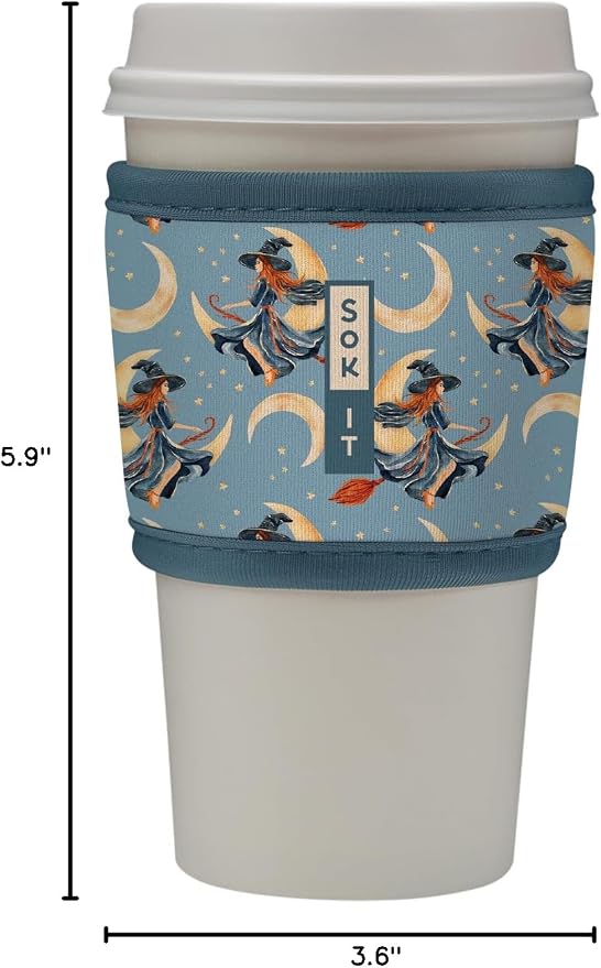 Sok It HotSok Coffee & Tea Reusable Insulated Neoprene Cup Sleeve - Image 7