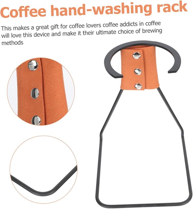 1Pc Coffee Dripper Holder Metal Filter Cup Stand - Image 3