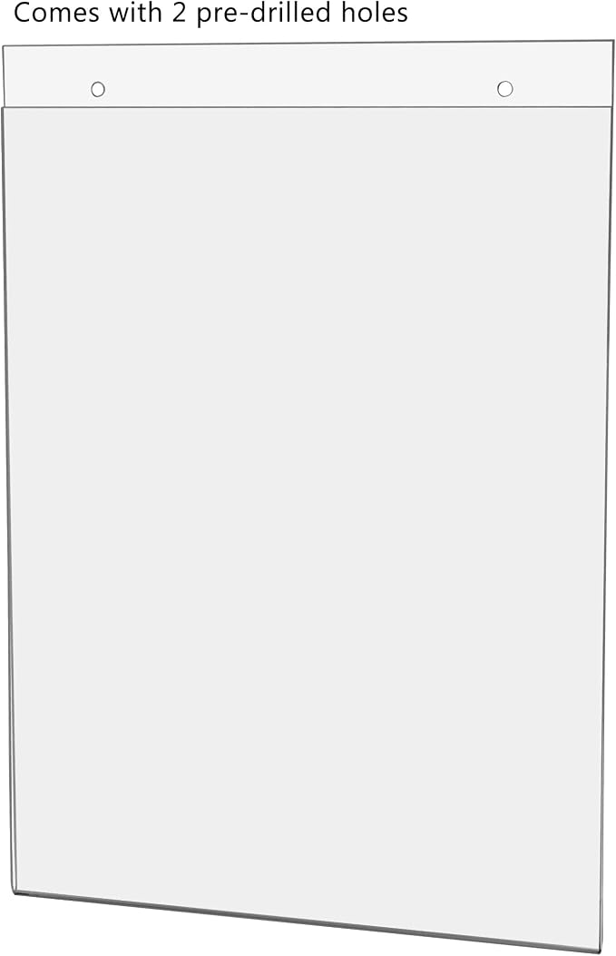 Lot of 10 - 8.5" X 11" Wall Mount Sign Holders - Image 6