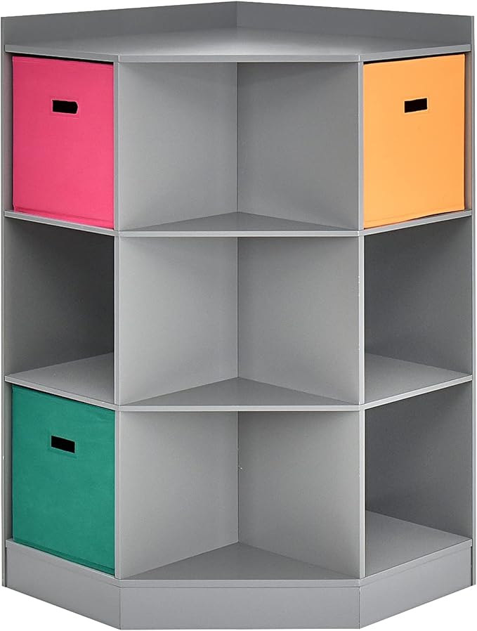 HONEY JOY Kids Toy Storage Organizer, 9-Cubby Toy Bin Organization Storage by HONEYJOY