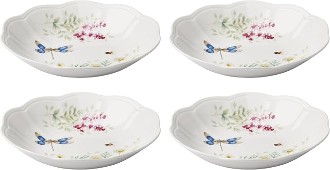 Lenox 897795 Butterfly Meadow Herbs Pasta Bowls by Lenox
