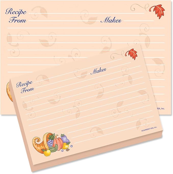 Current Harvest Recipe Cards by Current