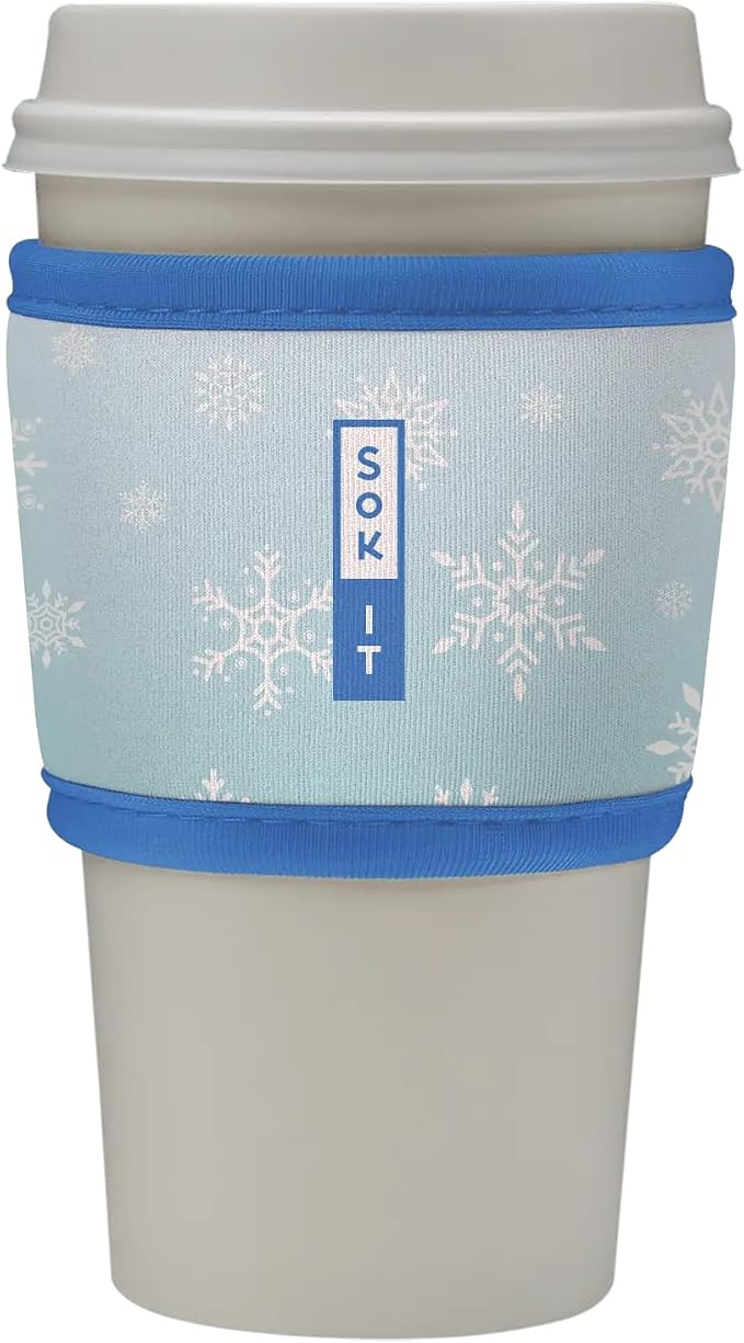 Sok It HotSok Coffee & Tea Reusable Insulated Neoprene Cup Sleeve by SokIt