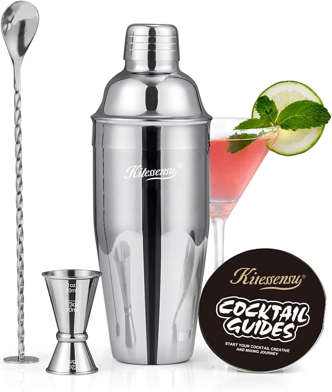 Cocktail Shaker, KITESSENSU 24oz Drink Shaker by KITESSENSU