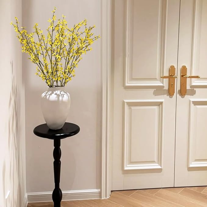 Melorca&Guilla Artificial Plants, Faux Greenery Stems Vase Branches Fake Plants - Image 6