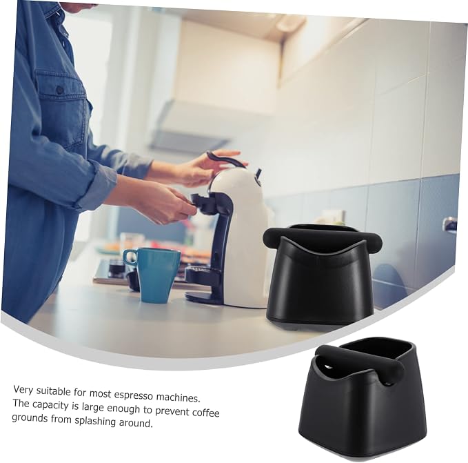 1pc Disposal Box Plastic Coffee Powder Bucket Non- Base - Image 3