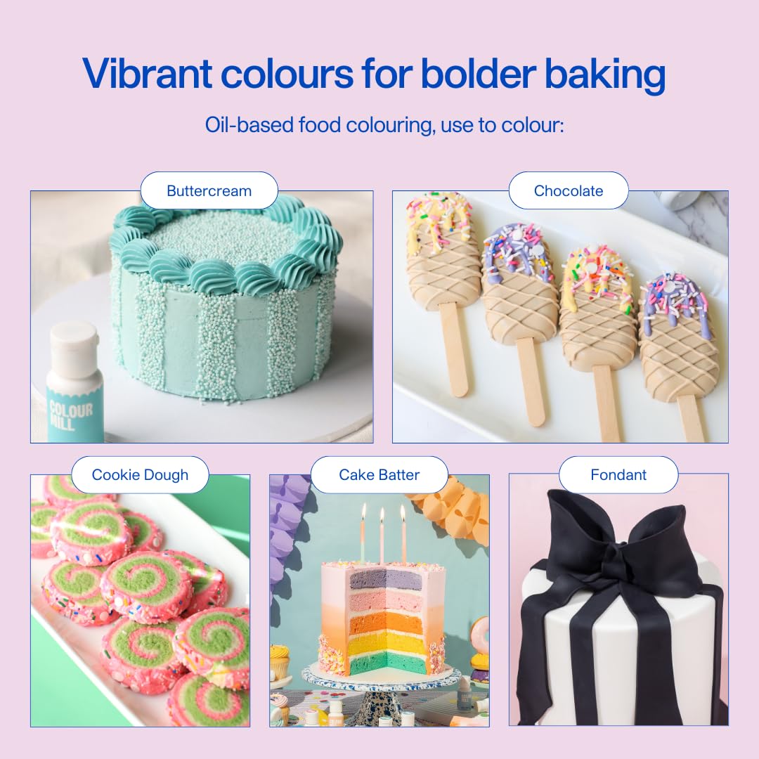 Colour Mill Oil-Based Food Coloring, 20 Milliliters Nude