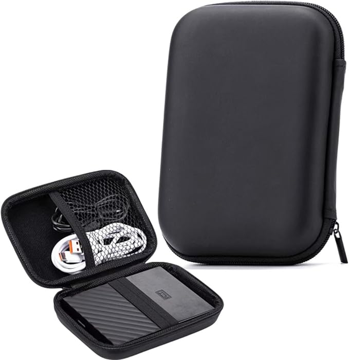 1 Slms Shockproof Mouses Drive Case 14x10x4cm Travel Storage Pouchs - Image 6