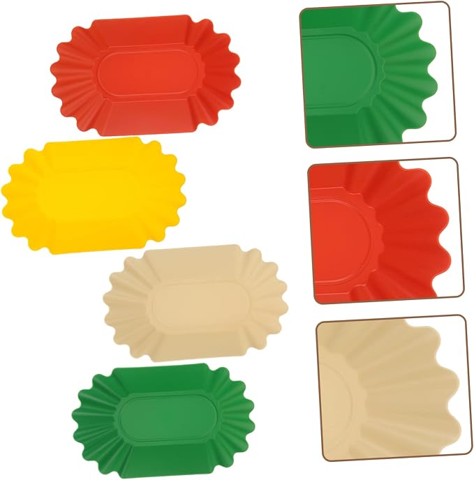 4pcs Coffee Bean Display Tray Multi-Functional Snack Measuring Plate - Image 6