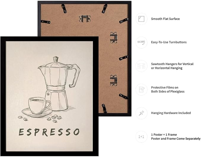 Lawrence Williams Designs Espresso Coffee Poster - Image 3