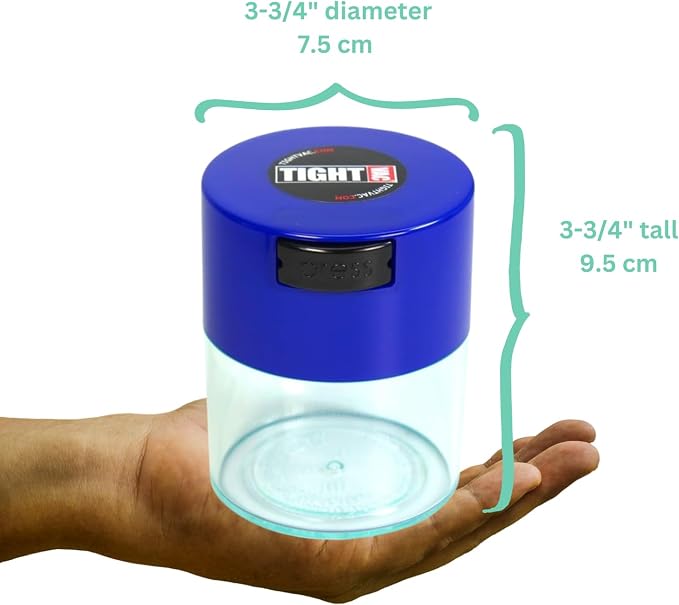 Tightvac - Premium Airtight Herb Storage Container - Holds ½ oz to 3 ounces - - Image 5