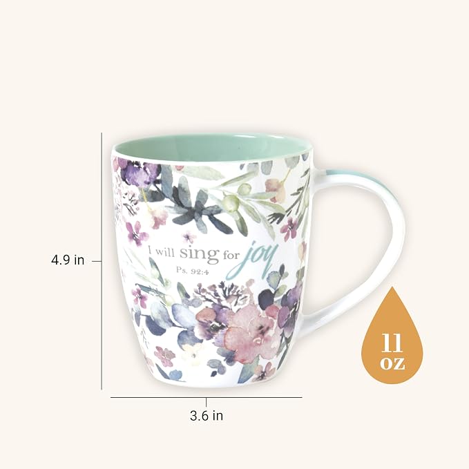 Christian Art Gifts Ceramic Coffee or Tea Mug Set - Image 2