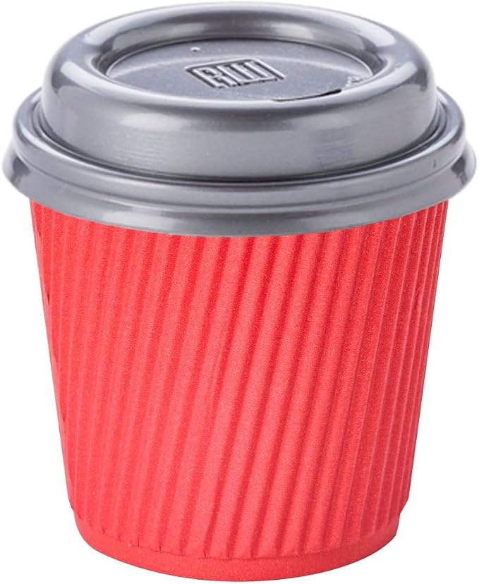 Restaurantware-4 Ounce Paper Coffee Cups, 25 Ripple Disposable Paper Cups - Image 6