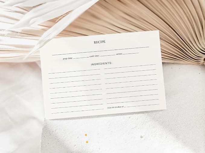 Recipe Cards, 4x6 Premium Recipe Cards - Image 9