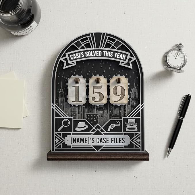 Personalized Book Read Tracker, Wooden Books Read This Year Counter, Reading - Image 2