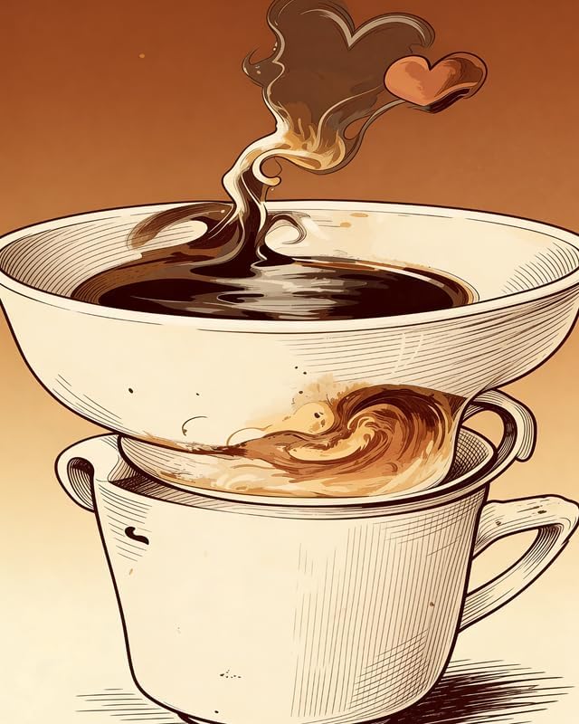 Lawrence Williams Designs Coffee Love Poster by LawrenceWilliamsDesigns