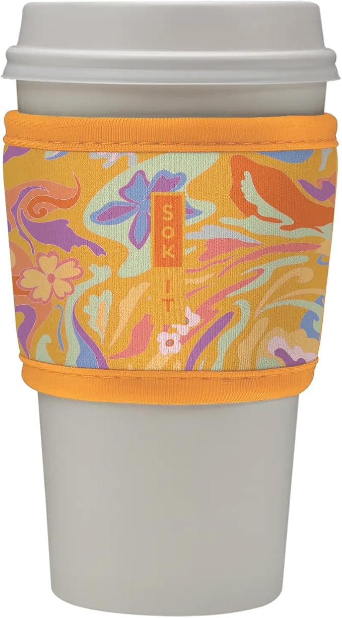 Sok It HotSok Coffee & Tea Reusable Insulated Neoprene Cup Sleeve by SokIt