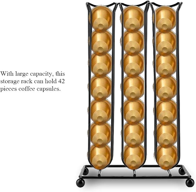 Coffee Capsule Storage Rack for Holding 42 Pieces Capsules Coffee Stand Vertuo - Image 6