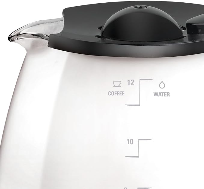 Black+Decker GC3100B TC1200B 12-Cup Replacement Carafe - Image 4