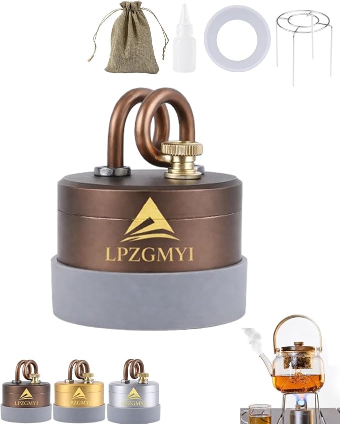 Mini Alcohol Gas Stove, High-Power Portable Mini Outdoor Spirit Burner & by Unknown