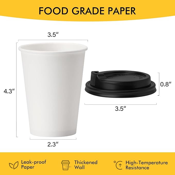RACETOP Disposable Coffee Cups - Image 2
