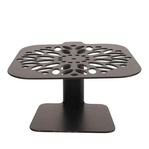 Coffee Scale Stand Carbon Steel Adjustable Height Weighing Rack by Unknown