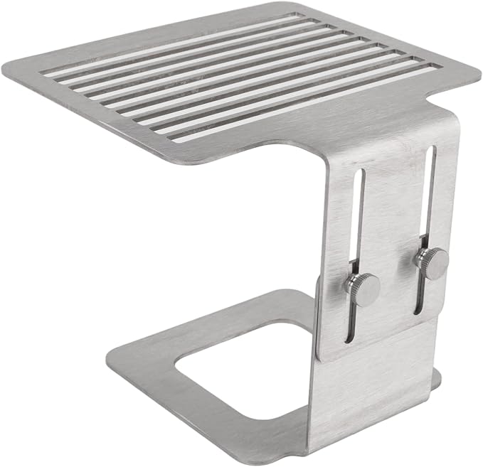 Fdit Coffee Machine Scale Rack, Stainless Steel, Height Adjustable, Weighing - Image 9