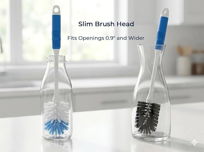 Bottle Brush Cleaner Set, Long Water Bottle Brushes - Image 5