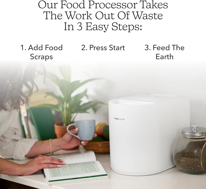 Food Cycler Eco 3 Compact Kitchen Food Recycler | Indoor Composter Bin - Image 6