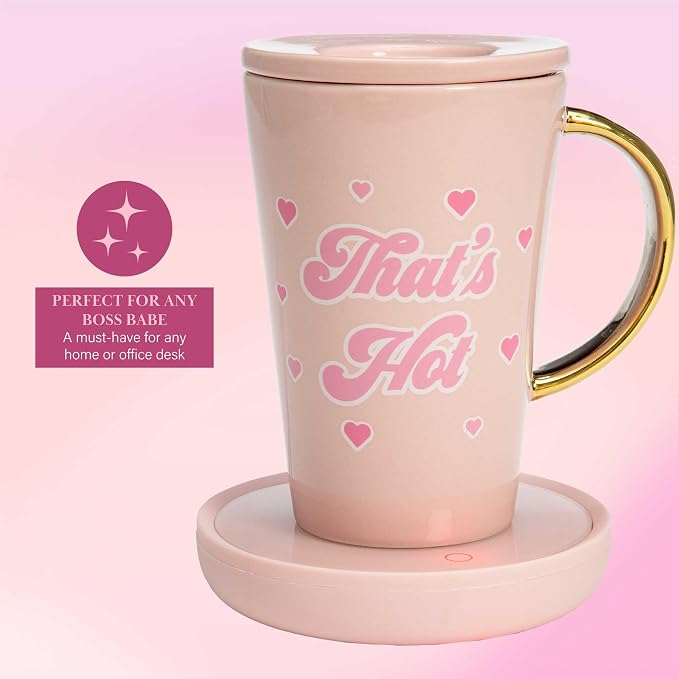 Paris Hilton Electric Mug Warmer Set, Electric Gravity Mug Warmer - Image 5