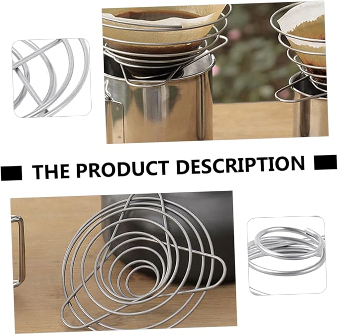 1pc Manual Filter Coffee Dripper Stand Cold Brew Coffee Filter Cup Rack - Image 9