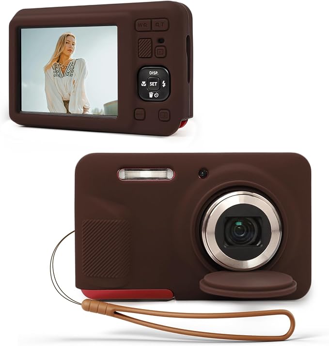 Case for Kodak PIXPRO FZ55, Soft Silicone Camera Case for Kodak FZ55 by TYUANDOUER