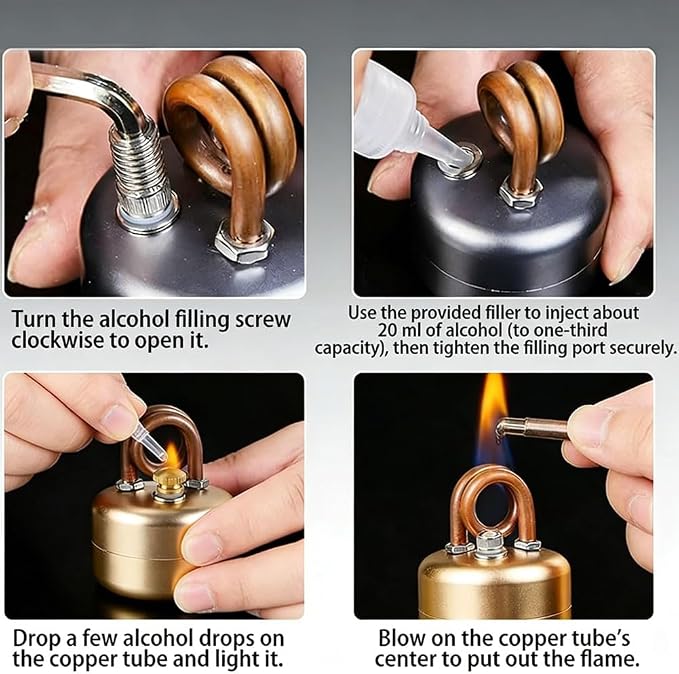 High-Power Portable Mini Outdoor Spirit Burner & Alcohol Stove, 2026 Gear - Image 6