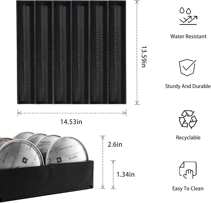Coffee Pod Storage Holder Drawer Insert - Image 3