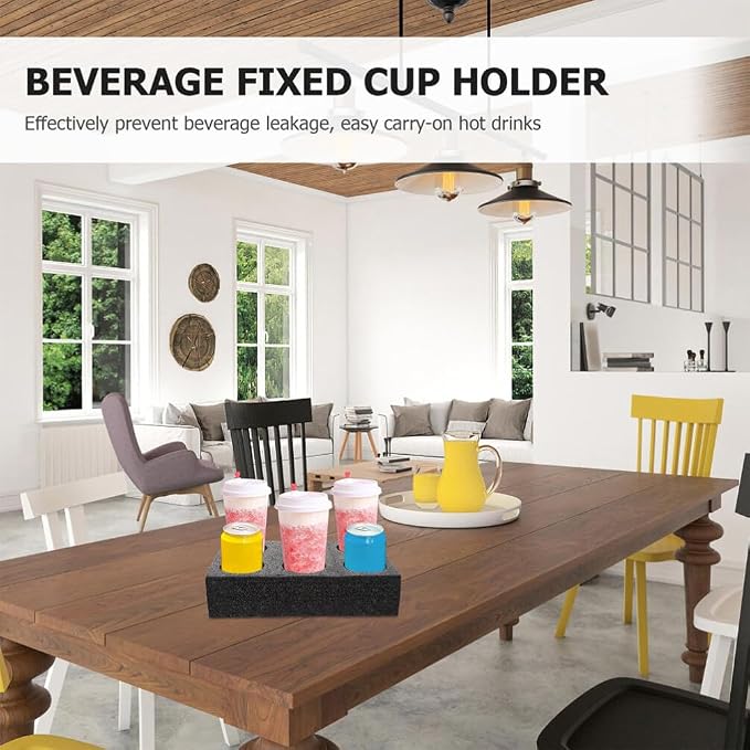 2pcs Drink Packing Carrier Portable Beverage Cup Holders - Image 4