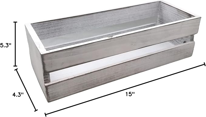 Oojami 3 Pack Wood Craft Crate Caddy Set | Nesting, wood crates - Image 6
