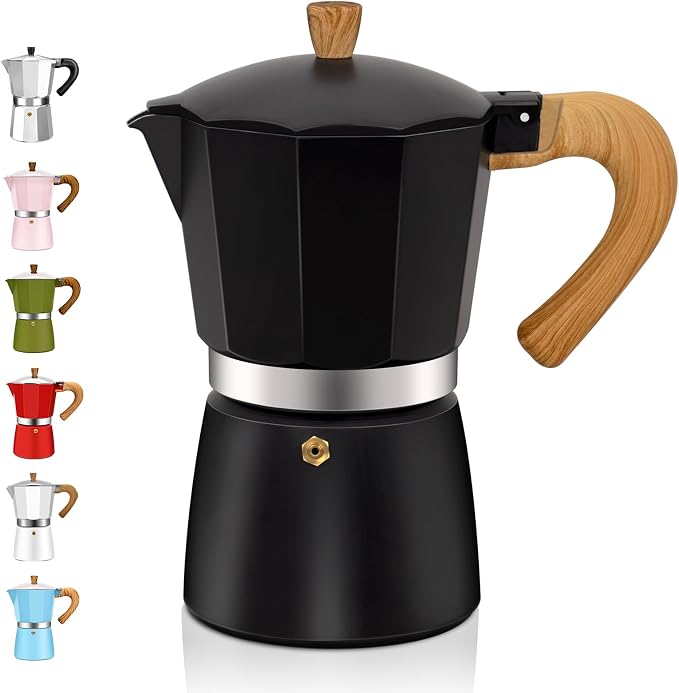 3 Cup Aluminum Espresso Stovetop Moka Pot Express Coffee Maker Percolator by Theperfectcombinationofcoffeehomeandhealthylivingmakingeverydayadayofrituals