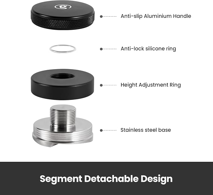 Gemilai 58mm Coffee Distributor, Espresso Coffee Tamper, Professional Coffee - Image 5
