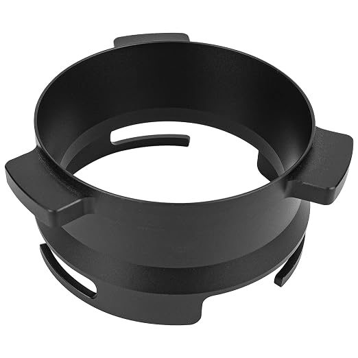 Coffee Dosing Funnel 54mm Espresso Coffee Accessories Dosing Ring Aluminum Metal by USEAMIE