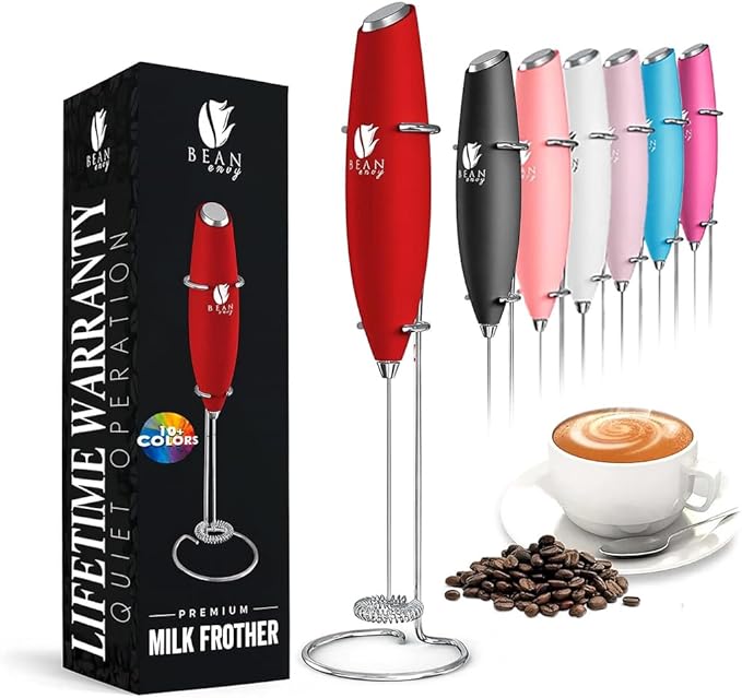 Bean Envy Milk Frother, Coffee Stirrers, Frother Wand, Milk Frother Handheld by BeanEnvy