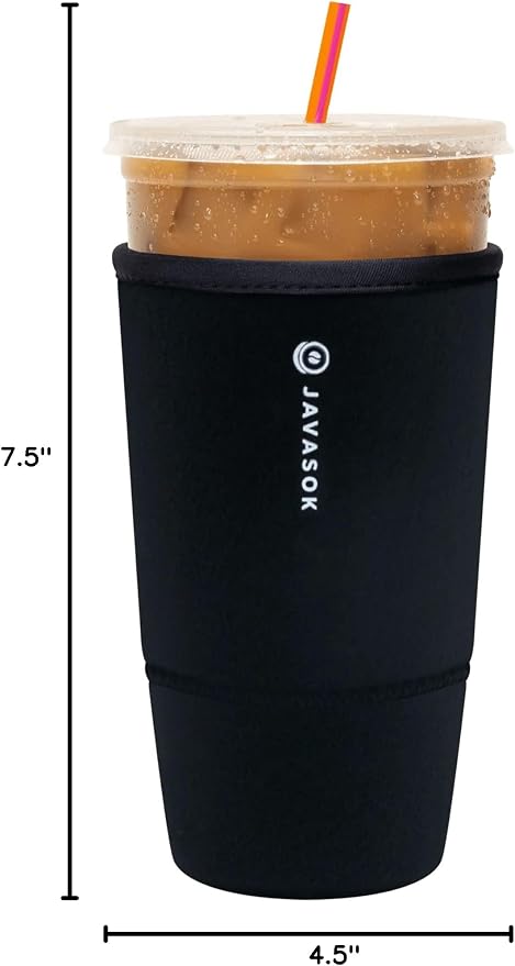 Sok It JavaSok Iced Coffee & Cold Soda Insulated Neoprene Cup Sleeve - Image 7