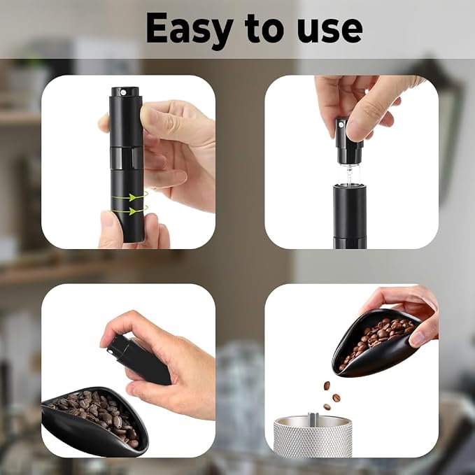 Coffee Bean Dosing Cup and RDT Spray Bottle Set, Espresso Dosing Cup/Ceramic - Image 6
