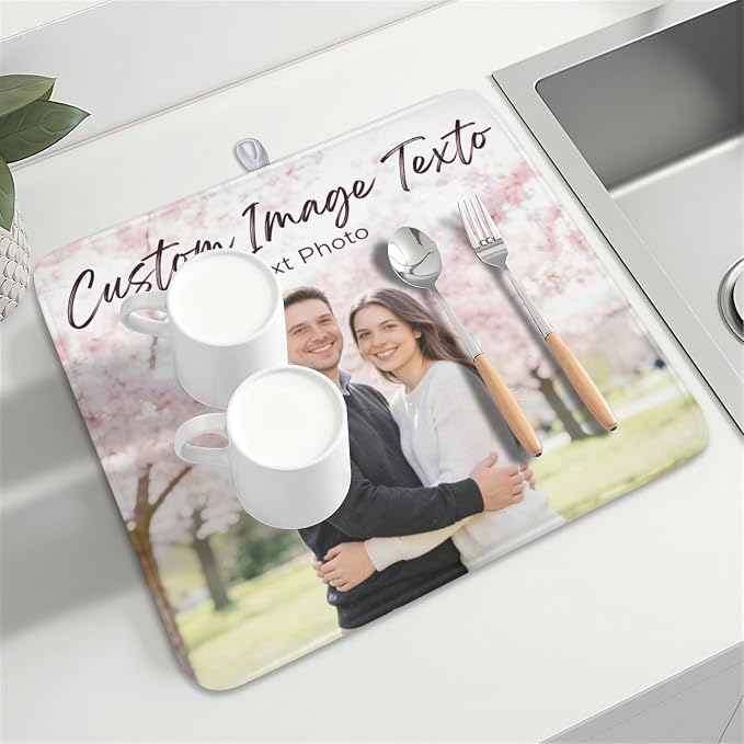 Custom Personalized Dish Drying Mat - Image 8