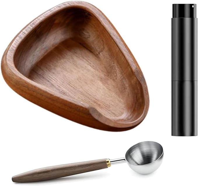 Wooden Coffee Bean Dosing Cup by Unknown