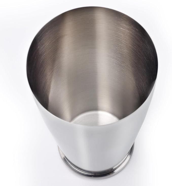 Barfly Cocktail Shaker with Weighted Bottom, Deluxe 28 oz, Stainless Steel - Image 3