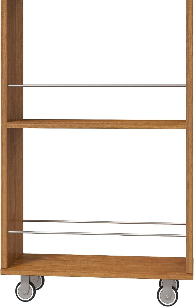 KEIKI 7 Tier Pull-Out Kitchen Pantry Storage Cabinet, Spice Rack Next to Fridge - Image 7
