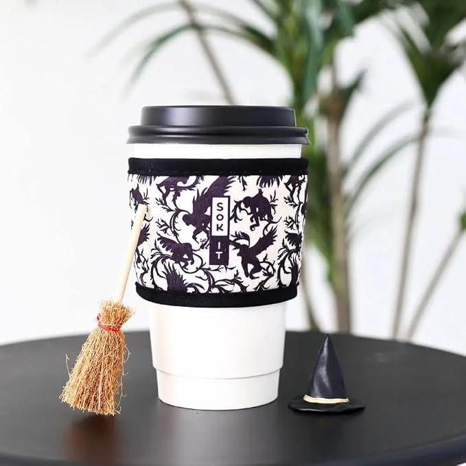 Sok It HotSok Coffee & Tea Reusable Insulated Neoprene Cup Sleeve - Image 2
